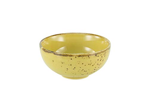 CreaTable 22525 Nature Collection Sojaschale 8 cm CURRY von Creatable