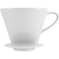 CreaTable Handfilter "Nostalgie Weiss, Kaffeefilter" Robust von Creatable