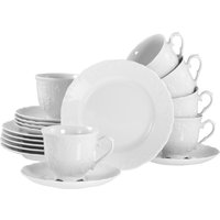 CreaTable Kaffeeservice "Rokoko, Service 18-tlg." Daily Use, Zeitlos CreaTable Kaffeeservice "Rokoko, Service 18-tlg." Daily Use, Zeitlos von Creatable