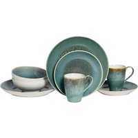 CreaTable Kombiservice "Caldera", (Set, 8 tlg.), irisierende Glasur von Creatable