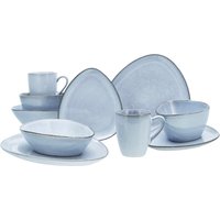 CreaTable Kombiservice "Cloudy", (Set, 10 tlg., Kaffeeservice und Tafelservice im Set, für 2 Personen) von Creatable