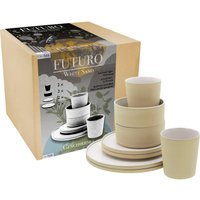 CreaTable Kombiservice "Futuro" Service, je 2 Speiseteller, Dessertteller, Schalen, Kaffeebecher CreaTable Kombiservice "Futuro" Service, je 2 Speiseteller, Dessertteller, Schalen, Kaffeebecher von Creatable