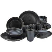 CreaTable Kombiservice "Geschirr-Set Industrial", (Set, 16 tlg., Kaffeeservice und Tafelservice im Set, für 4 Personen) von Creatable