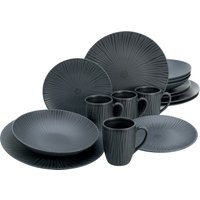 CreaTable Kombiservice "Geschirr-Set Vesuvio", (Set, 16 tlg., Kaffeeservice und Tafelservice im Set, für 4 Personen) von Creatable