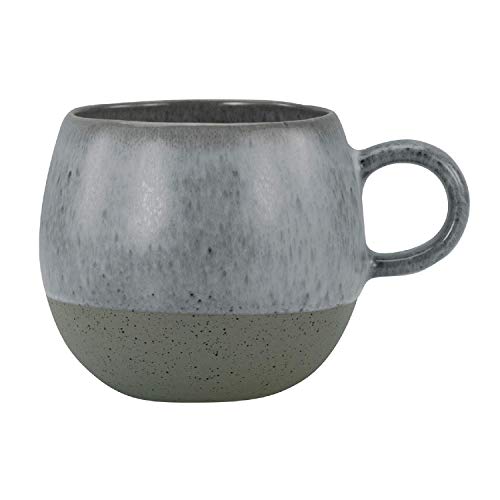 CreaTable Loft Stone Kugel Kaffeebecher, Steinzeug, grau von Creatable