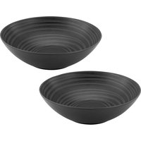 CreaTable Schale "Lava Stone", 2 tlg., aus Steinzeug von Creatable