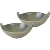 CreaTable Servierschale "Balti Dish", 2 tlg., aus Steinzeug von Creatable