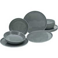 CreaTable Tafelservice "Teller Set, Geschirr-Set Chef Collection", (Set, 12 tlg., Teller Set für 6 Personen) von Creatable