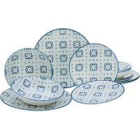 CreaTable Teller-Set "Yara", (Set, 12 tlg.) von Creatable