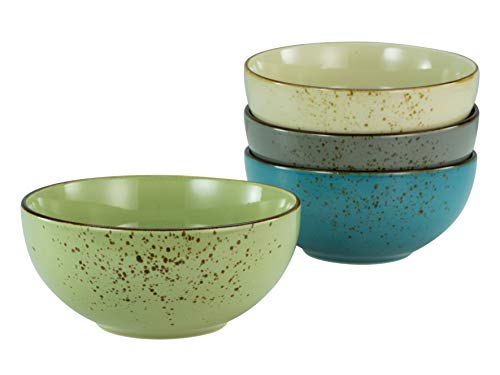 CreaTable, 23421, Serie Nature Collection - Buddhabowl, 4-teiliges Geschirrset, Bowl-Set aus Steinzeug, spülmaschinen- und mikrowellengeeignet, Qualitätsproduktion von Creatable