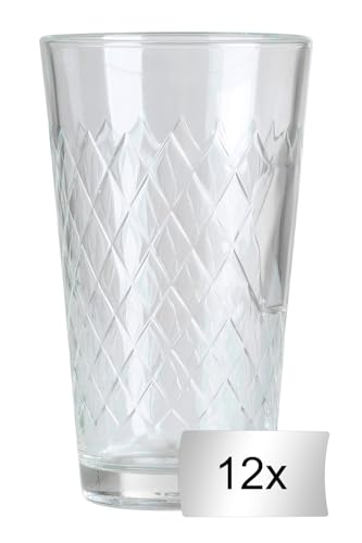 Creatable Apfelweingläser 12er Set Apfelweinbecher Trinkgläser - ca. 250 ml von Creatable
