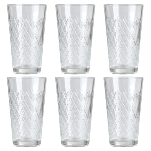 Creatable Apfelweingläser 6er Set Apfelweinbecher Trinkgläser - ca. 250 ml von Creatable