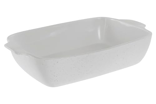 Creatable Auflaufform - Weiß - 24 x 40 cm - Steinzeug - mit Griffen von Creatable