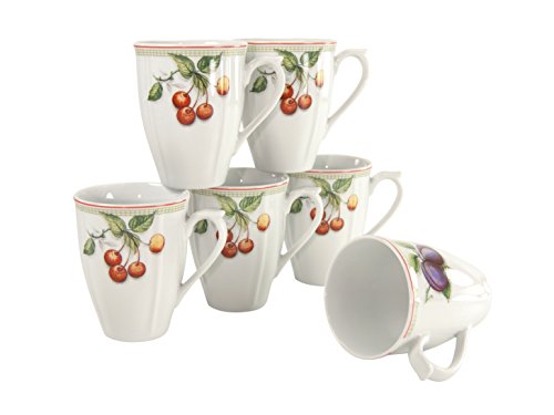 Creatable Porzellan Set 6 teilig, Kaffeebecher 6-tlg von Creatable