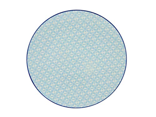 Creatable Speiseteller Mediterran zu 17362 (blau) von Creatable