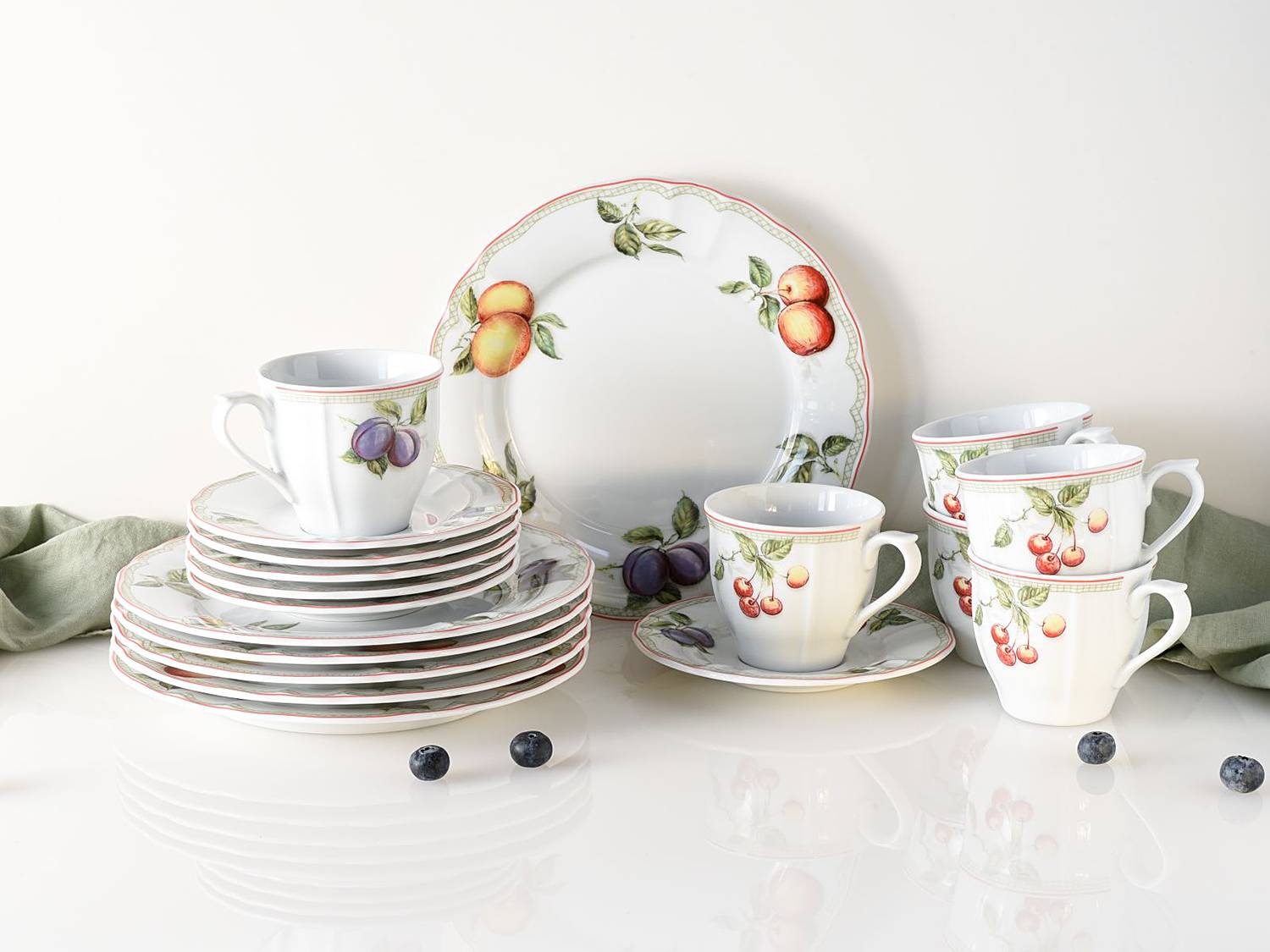 Kaffeeservice Flora Orchard von Creatable