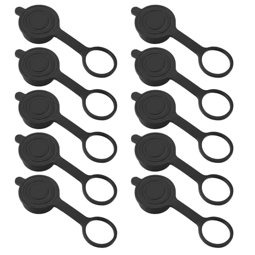Create idea 10 STÜCKE GX16 Luftfahrt-anschlusssteckerabdeckung Kompatibel Mit Luftfahrt-anschlusssteckdosen Gummikappe Rundsteckverbinder Schutzhülle Schwarz Create idea 10 STÜCKE GX16 Luftfahrt-anschlusssteckerabdeckung Kompatibel Mit Luftfahrt-anschlusssteckdosen Gummikappe Rundsteckverbinder Schutzhülle Schwarz von Create idea