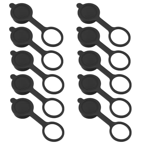 Create idea 10 STÜCKE GX20 Luftfahrt-anschlusssteckerabdeckung Kompatibel Mit Luftfahrt-anschlusssteckdosen Gummikappe Rundsteckverbinder Schutzhülle Schwarz Create idea 10 STÜCKE GX20 Luftfahrt-anschlusssteckerabdeckung Kompatibel Mit Luftfahrt-anschlusssteckdosen Gummikappe Rundsteckverbinder Schutzhülle Schwarz von Create idea