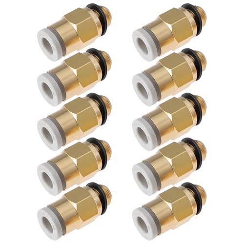 Create idea 10 Stück 3D-Drucker-Extruder-Schnellverbinder M6 für 4 X 2 Mm PTFE Kompatibel mit Creality CR-10 Kompatibel mit Ender-3 Create idea 10 Stück 3D-Drucker-Extruder-Schnellverbinder M6 für 4 X 2 Mm PTFE Kompatibel mit Creality CR-10 Kompatibel mit Ender-3 von Create idea