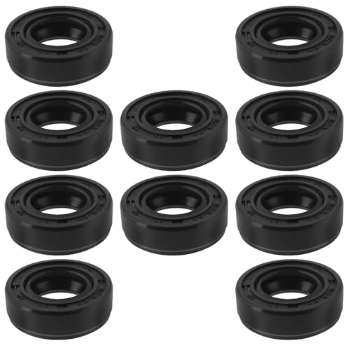 Create idea 10 Stück R23 Doppellippen-TC-Nitril-Wellendichtring mit Feder 12 X 22 X 7 Mm für Rotierende Wellendichtungen von Hydraulikpumpenmotoren von Create idea