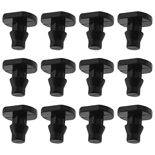 Create idea 100 STÜCKE 1/4 Zoll Tropfbewässerung Endstopfen Gartenschlauch Endstopfen Stecker für Gartenbewässerung PE-Rohrleitungsverbindung Gewächshaus Blumenbeet Innenhof von Create idea