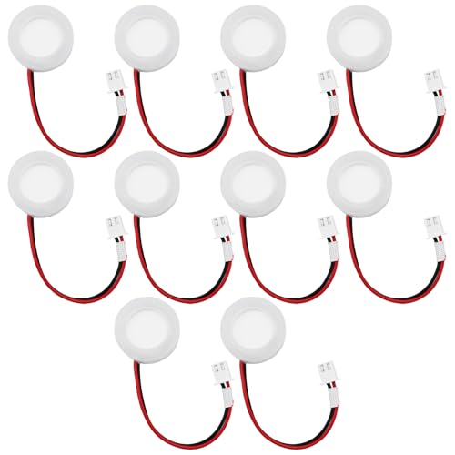 Create idea 10X 20 Mm Ultraschall-Nebelmaschine Keramikscheiben mit Dichtring Und Draht 1,70 MHz für Aromatherapie-Maschinen Zur Raumbefeuchtung von Create idea