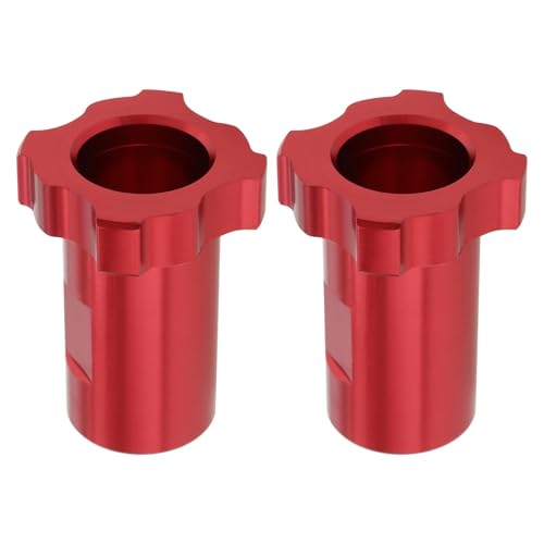 Create idea 2 STK Spritzpistolenbecher-Adapter aus Aluminiumlegierung 41,4 X 31,8 Mm Spritzpistolen-Innengewindeanschluss M16 X 1,5 Mm Kompatibel mit PPS-Spritzpistolen-Adapter Rot von Create idea