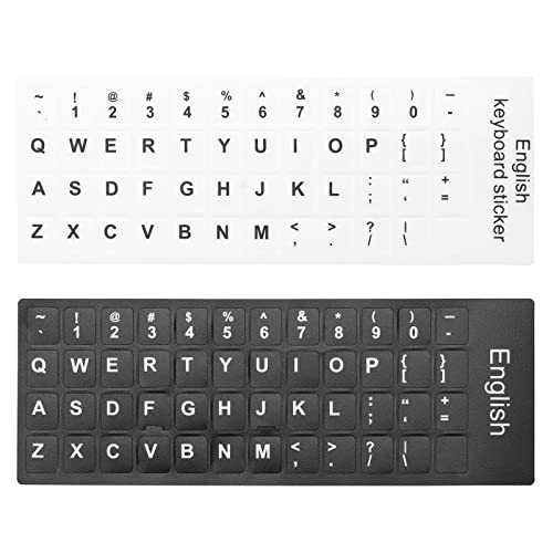 Create idea 2 Stück Englische Tastatur Aufkleber Selbstklebend PVC Nicht-Transparent Ersatz Tastaturaufkleber 13x11mm für Laptop Desktop Computer PC Create idea 2 Stück Englische Tastatur Aufkleber Selbstklebend PVC Nicht-Transparent Ersatz Tastaturaufkleber 13x11mm für Laptop Desktop Computer PC von Create idea