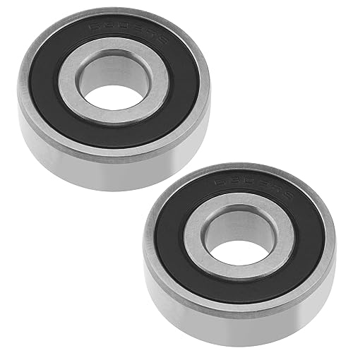 Create idea 2-teiliger Kugellager-Ersatz 605040-32 N127530 6302-2RS Kompatibel mit DeWalt DW708 DW716 DW708 DW708-B2 Rillenkugellager 15x42x13mm von Create idea