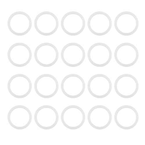 Create idea 20 Stück 19 Mm Nylon-Unterlegscheiben für Türgriff-Reparatur 19 X 16,3 X 1 Mm Weiß Create idea 20 Stück 19 Mm Nylon-Unterlegscheiben für Türgriff-Reparatur 19 X 16,3 X 1 Mm Weiß von Create idea