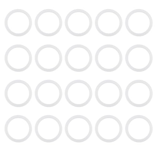 Create idea 20 Stück 19 Mm Nylon-Unterlegscheiben für Türgriff-Reparatur 21 X 16,3 X 1,1 Mm Weiß Create idea 20 Stück 19 Mm Nylon-Unterlegscheiben für Türgriff-Reparatur 21 X 16,3 X 1,1 Mm Weiß von Create idea
