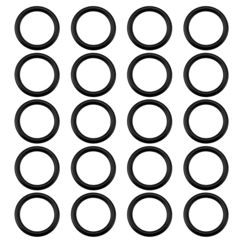 Create idea 20 Stück O-Ring-Dichtungen 19 X 14 X 2,5 Mm NBR70 Nitrilkautschuk für Mechanische Teile Hydraulische Und Pneumatische Felder System von Create idea
