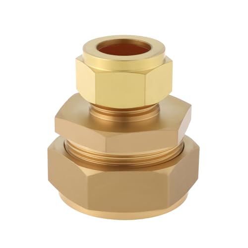 Create idea 25 Mm auf 15 Mm Kompressionsreduzierkupplung aus Messing für MDPE-Rohr Create idea 25 Mm auf 15 Mm Kompressionsreduzierkupplung aus Messing für MDPE-Rohr von Create idea