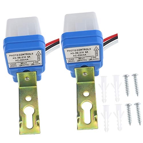 Create idea 2x Photoswitch Lichtsensor Dawn Automatische Fotozelle Detektor Schalter Sensoren 230V Create idea 2x Photoswitch Lichtsensor Dawn Automatische Fotozelle Detektor Schalter Sensoren 230V von Create idea