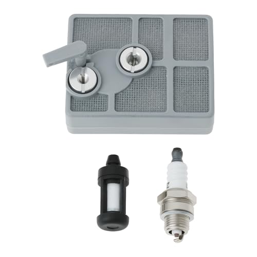 Create idea 3 Stück Luftfilter Benzinfilter Und Zündkerze 11131201602 Kompatibel mit Stihl 030 031 032 AV von Create idea