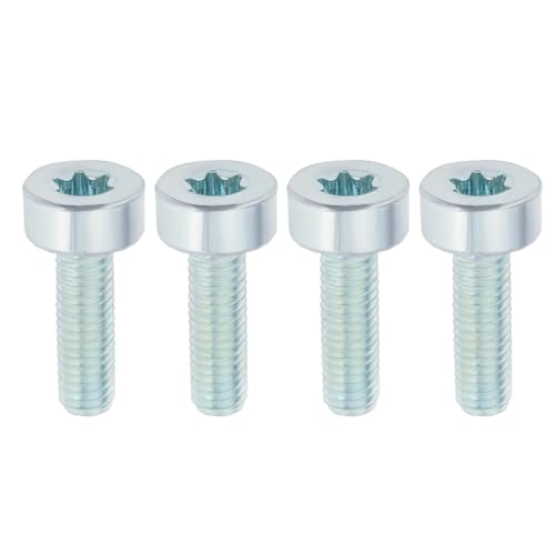 Create idea 4 Stück Kettensägen-Schalldämpferschrauben M5x16mm Spline-Schraube 9022-341-0983 Kompatibel mit Stihl FS240 FS411 FS511 FS561 MS193T MS194T von Create idea