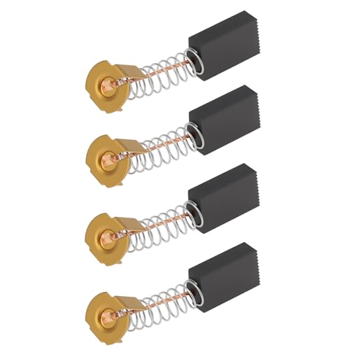 Create idea 4 Stück Motorkohlenbürsten 12,4x6,12x20,5 Mm Kompatibel mit Skil 77 5825 Kettensäge Ersatz von Create idea