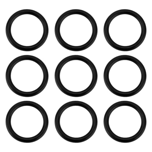 Create idea 50 Stück Nitri O-Ring 12,5 mm ID X 2 mm C/S NBR 70 Gummi 16,5 mm X 12,5 mm X 2 mm O-Ring Unterlegscheiben Abstandshalter O-Ringe Dichtung für Schlauch Wasserhahn Auto Sanitär von Create idea