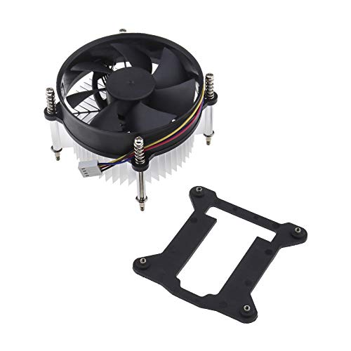 Create idea 92 mm CPU Lüfter mit Kühlkörper, Kompatibel mit Intel I3 I5 LGA 1150/1155/1156, 2200 U/min, 20 dB, 95W, Aluminium, Desktop von Create idea