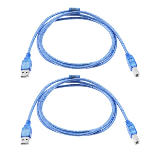 Create idea USB-Druckerkabel, USB 2.0 Stecker, Gegenstück, Stecker, Drucker-Datenkabel, kompatibel mit ICOM IC-7200 IC-7300 IC-7410, 1,5 m, 2 Stück Create idea USB-Druckerkabel, USB 2.0 Stecker, Gegenstück, Stecker, Drucker-Datenkabel, kompatibel mit ICOM IC-7200 IC-7300 IC-7410, 1,5 m, 2 Stück von Create idea