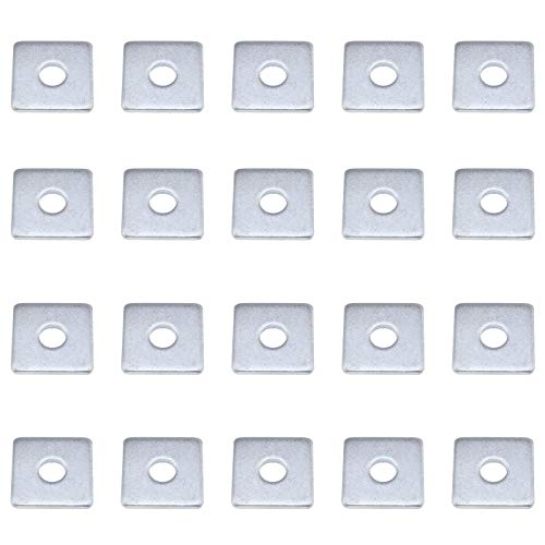 Create idea Vierkantscheiben 20 Stück Quadratische Unterlegscheibe Kalt verzinkter Kohlenstoffstahl für Automobilindustrie M12x40x5mm Create idea Vierkantscheiben 20 Stück Quadratische Unterlegscheibe Kalt verzinkter Kohlenstoffstahl für Automobilindustrie M12x40x5mm von Create idea