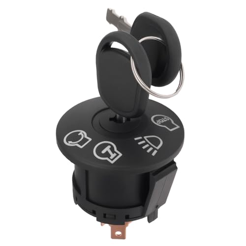 Create idea Zündschalter für Rasenmäher 4-Positionen-Zündschalter mit 7 Anschlüssen Anlasserzündschalter mit Schlüssel Kompatibel mit Cub Cadet Kompatibel mit Husqvarna 532175566 175566 163968 Create idea Zündschalter für Rasenmäher 4-Positionen-Zündschalter mit 7 Anschlüssen Anlasserzündschalter mit Schlüssel Kompatibel mit Cub Cadet Kompatibel mit Husqvarna 532175566 175566 163968 von Create idea