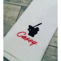 Personalisiertes Baseball Batter Spielertuch Besticktes Sportgeschenk Personalisiertes Baseball Batter Spielertuch Besticktes Sportgeschenk von Create2MotivateGifts