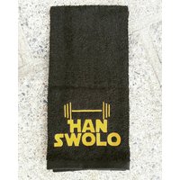 Swolo Handtuch Besticktes Handtuch Geschenk von Create2MotivateGifts