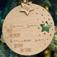 Personalisierte Speicher Kugel | Ich Liebe Dich Nach Dem Mond Zitat Erinnerungswahrer Personalisiert in Erinnerung Personalisierte Idee Hergestellt Personalisierte Speicher Kugel | Ich Liebe Dich Nach Dem Mond Zitat Erinnerungswahrer Personalisiert in Erinnerung Personalisierte Idee Hergestellt von CreateACircus