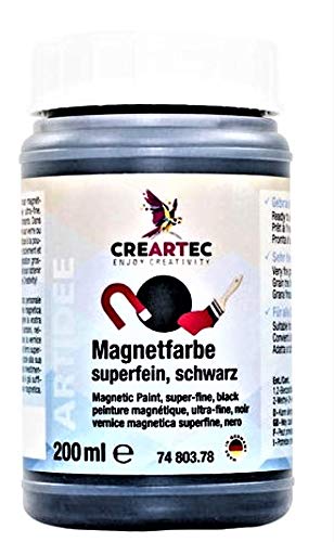 Createc Magnetfarbe schwarz, 200ml von Createc