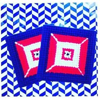 Dreifarbige Untersetzer Dreifarbige Untersetzer von CreatedInspirationCo