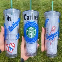 starbucks Dodger Doppelwandiger Becher von CreatedbyMariShop