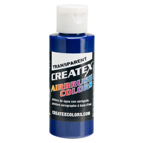 CREATEX 60 ml transparente Airbrush-Farbe (BRITE BLUE) von Createx