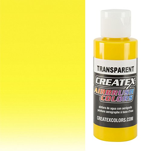 Createx - Airbrush Farbe - Transparent - 59 ml - Leuchtend Gelb Createx - Airbrush Farbe - Transparent - 59 ml - Leuchtend Gelb von Createx
